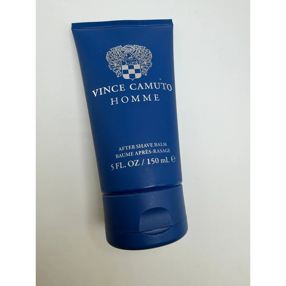 Vince Camuto Homme After Shave Balm 5 fl oz 150 ml Blue Tube Mens Fragrance